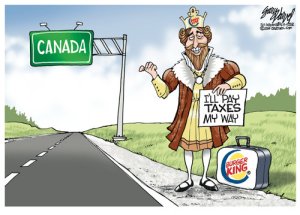 burger king taxes